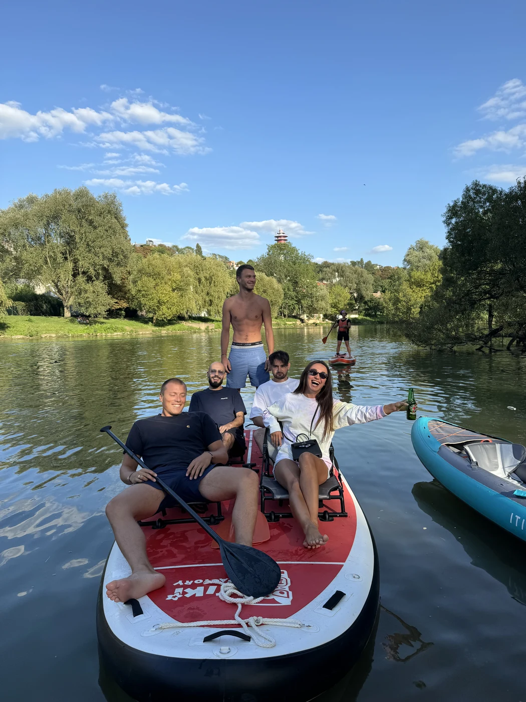 Grand paddle collectif sur la Marne